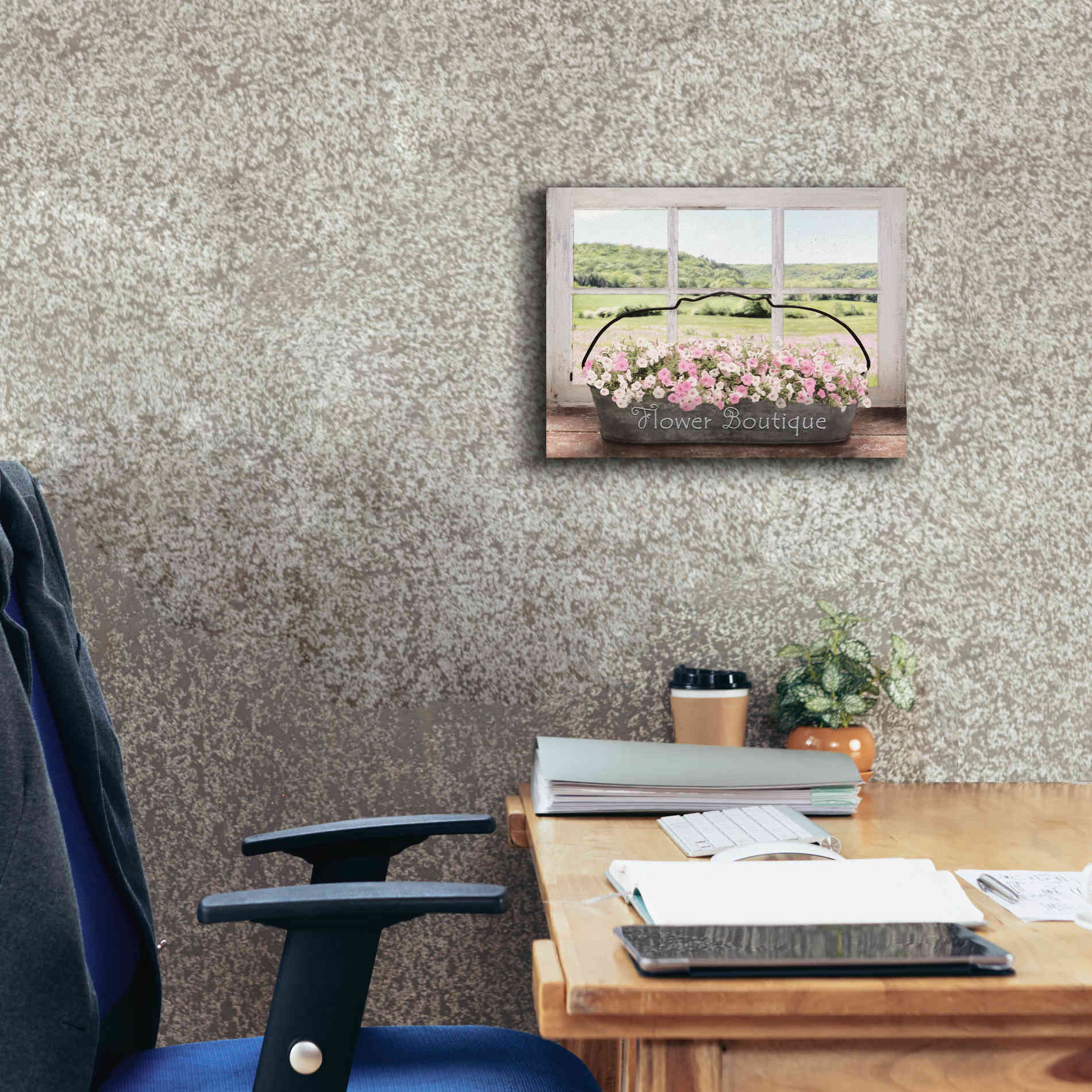 'Flower Boutique' by Lori Deiter, Canvas Wall Art,16 x 12