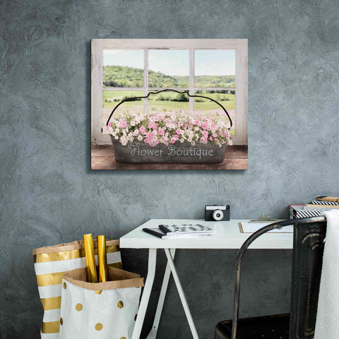 Image of 'Flower Boutique' by Lori Deiter, Canvas Wall Art,24 x 20