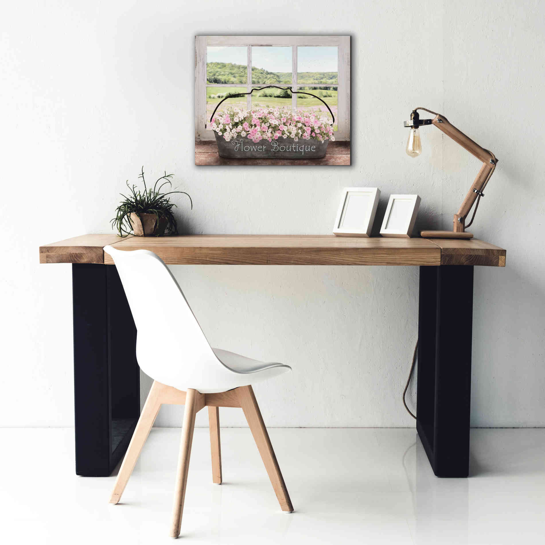 'Flower Boutique' by Lori Deiter, Canvas Wall Art,24 x 20