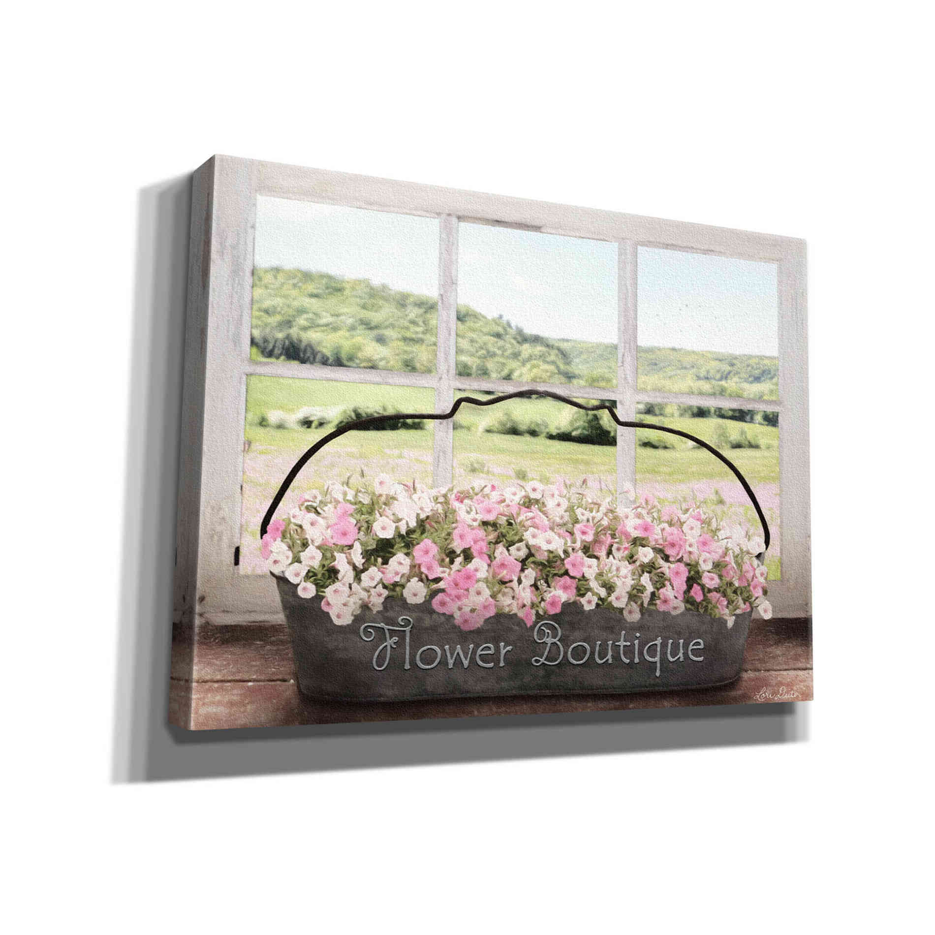 'Flower Boutique' by Lori Deiter, Canvas Wall Art