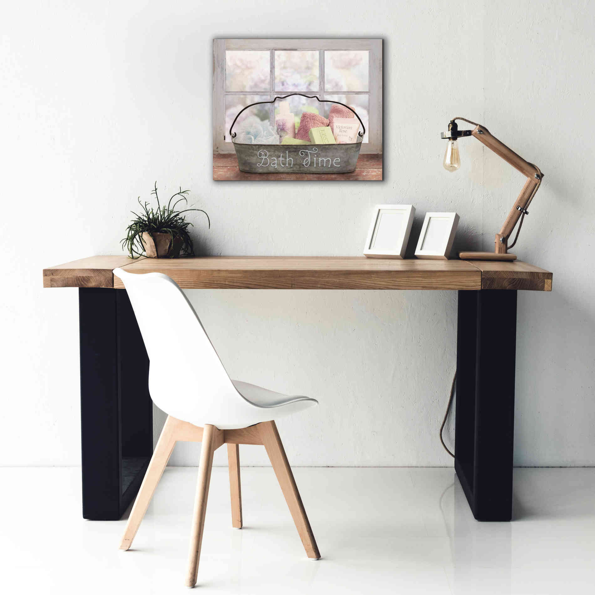 'Bath Time' by Lori Deiter, Canvas Wall Art,24 x 20