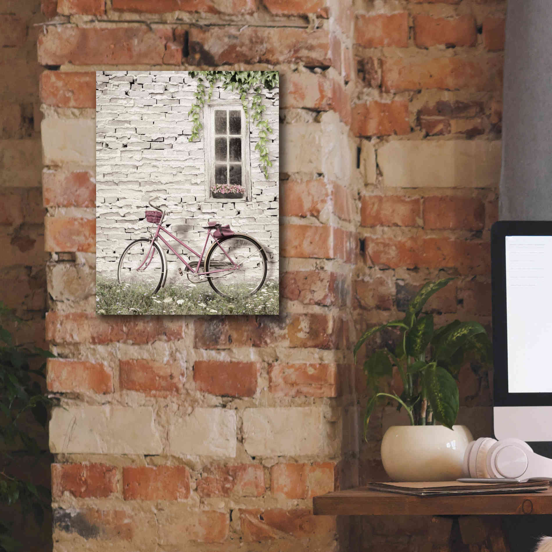 'Ready for a Bike Ride' by Lori Deiter, Canvas Wall Art,12 x 16