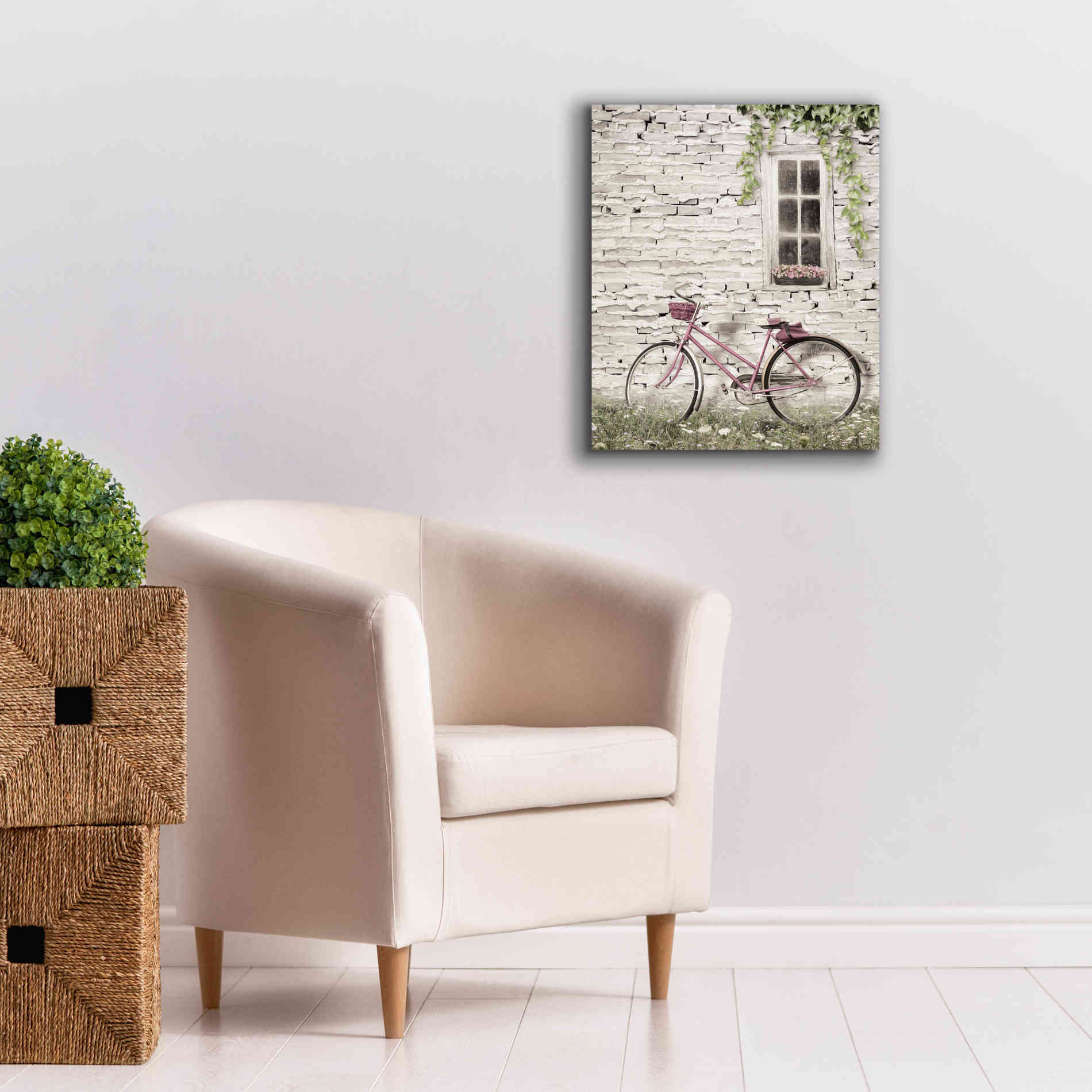 'Ready for a Bike Ride' by Lori Deiter, Canvas Wall Art,20 x 24