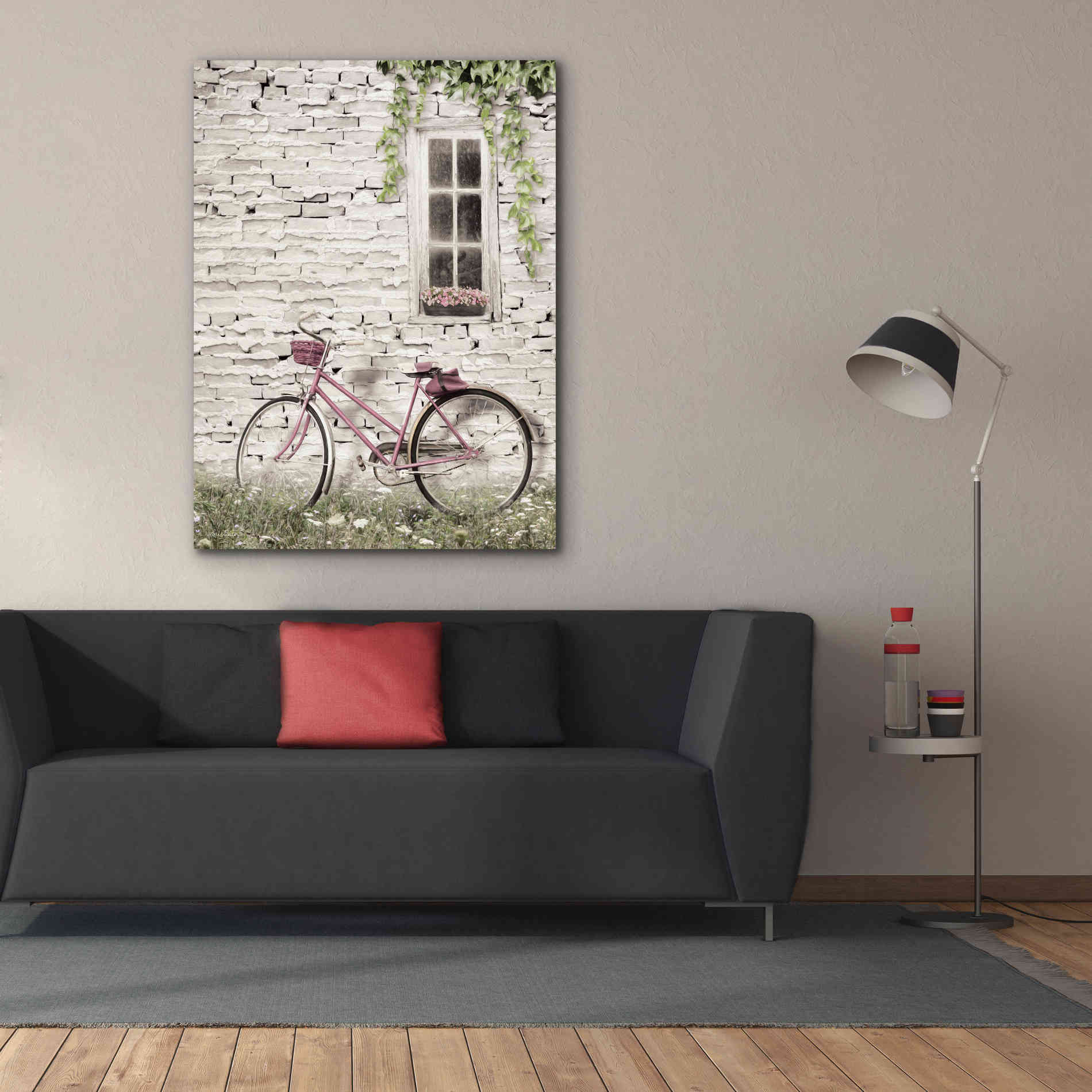 'Ready for a Bike Ride' by Lori Deiter, Canvas Wall Art,40 x 54