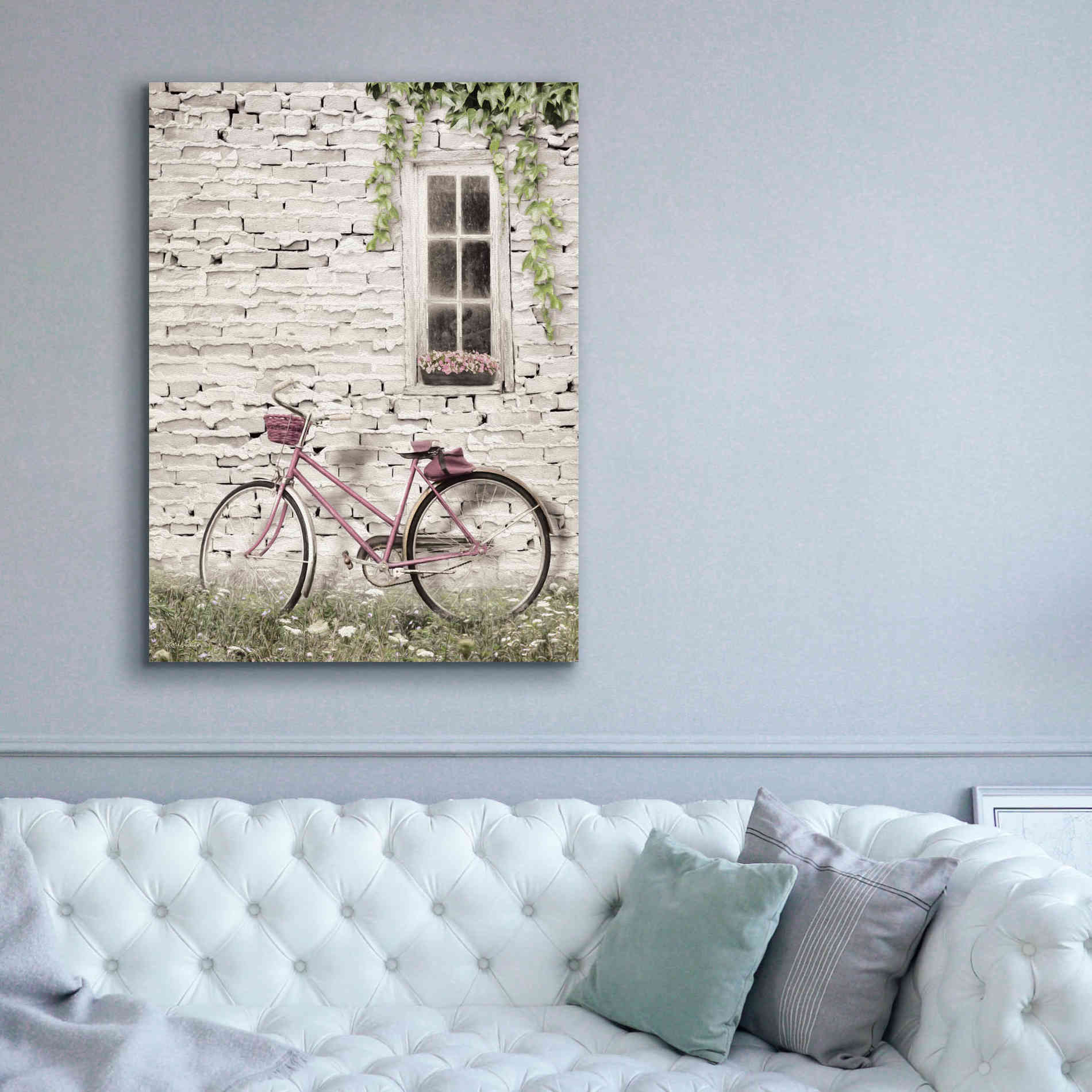 'Ready for a Bike Ride' by Lori Deiter, Canvas Wall Art,40 x 54