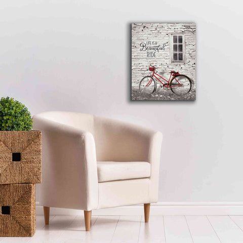 Image of 'Life is a Beautiful Ride' by Lori Deiter, Canvas Wall Art,20 x 24