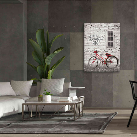 Image of 'Life is a Beautiful Ride' by Lori Deiter, Canvas Wall Art,40 x 54