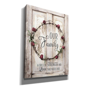 'Our Family - A Circle of Strength' by Lori Deiter, Canvas Wall Art