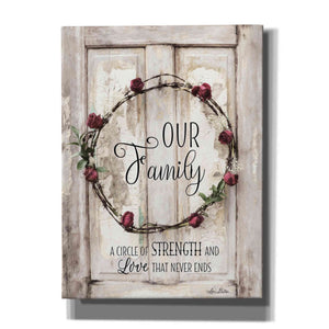 'Our Family - A Circle of Strength' by Lori Deiter, Canvas Wall Art