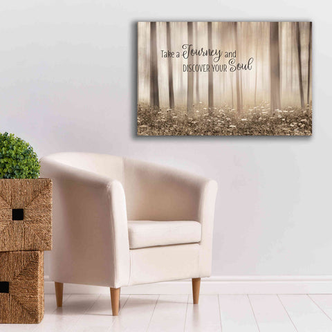 Image of 'Take a Journey and Discover Your Soul' by Lori Deiter, Canvas Wall Art,40 x 26