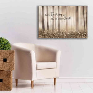 'Take a Journey and Discover Your Soul' by Lori Deiter, Canvas Wall Art,40 x 26