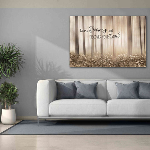 Image of 'Take a Journey and Discover Your Soul' by Lori Deiter, Canvas Wall Art,60 x 40