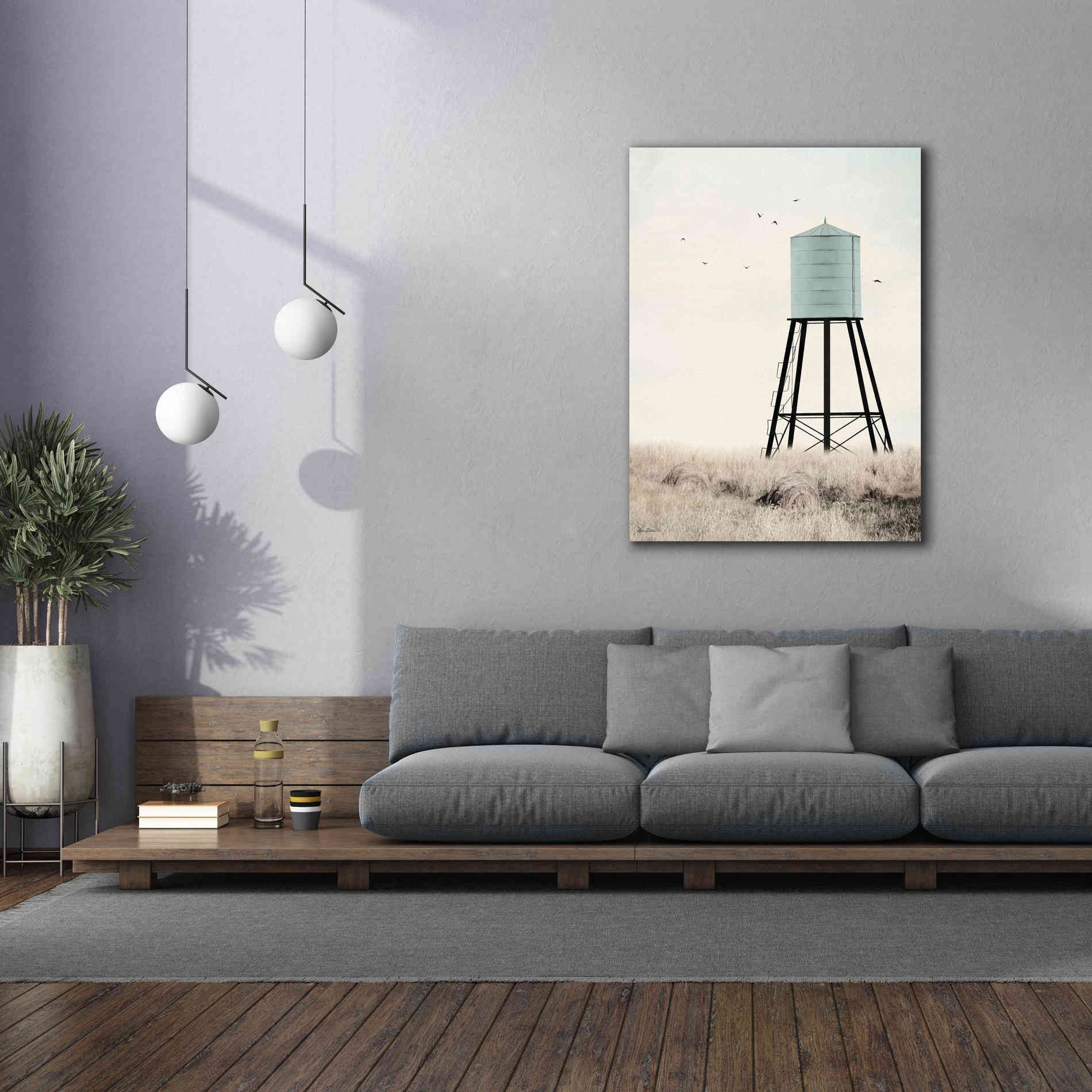 'Save Water' by Lori Deiter, Canvas Wall Art,40 x 54