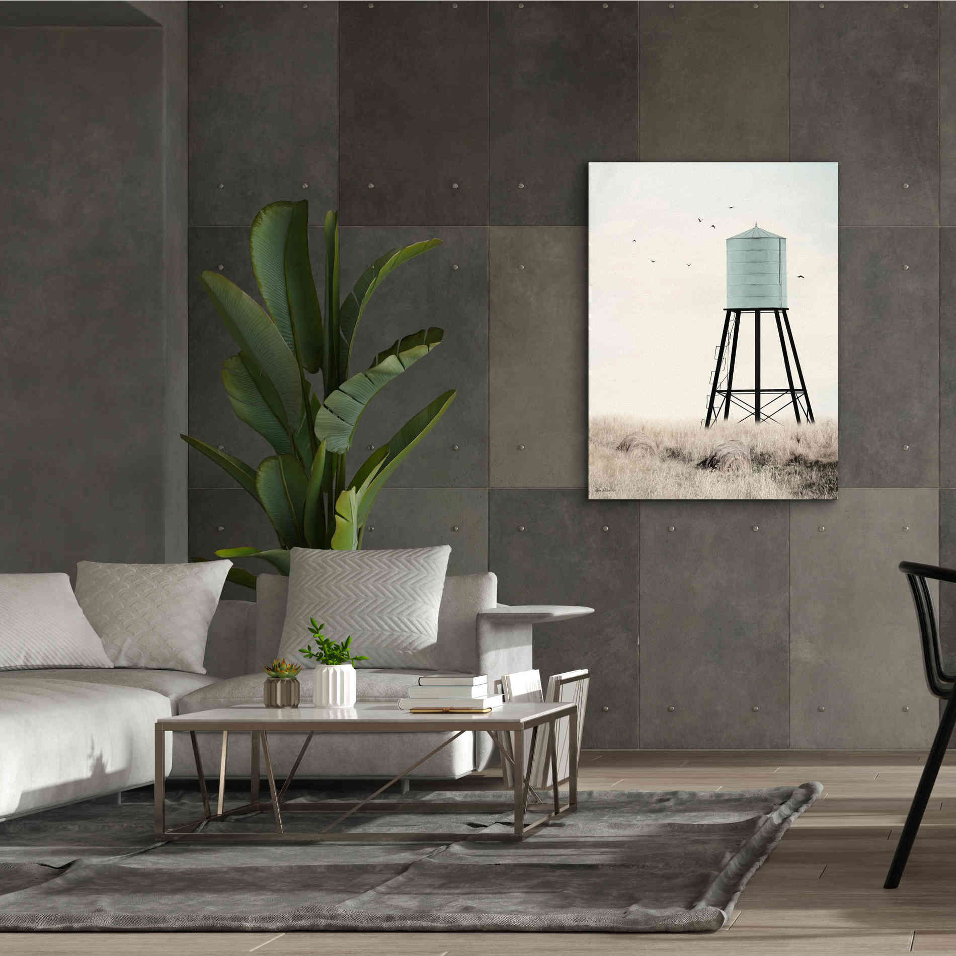 'Save Water' by Lori Deiter, Canvas Wall Art,40 x 54