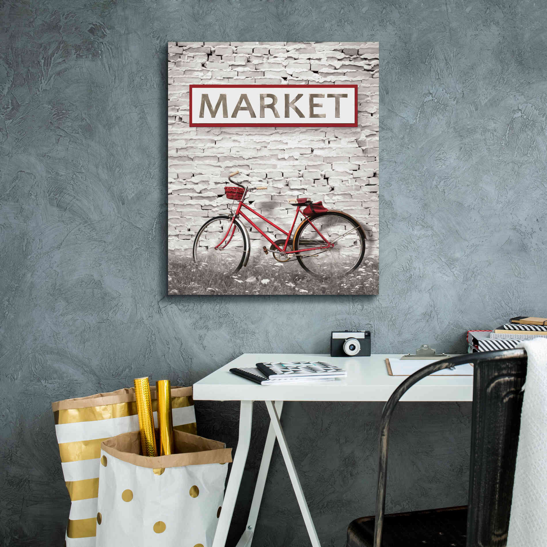 'At the Market' by Lori Deiter, Canvas Wall Art,20 x 24