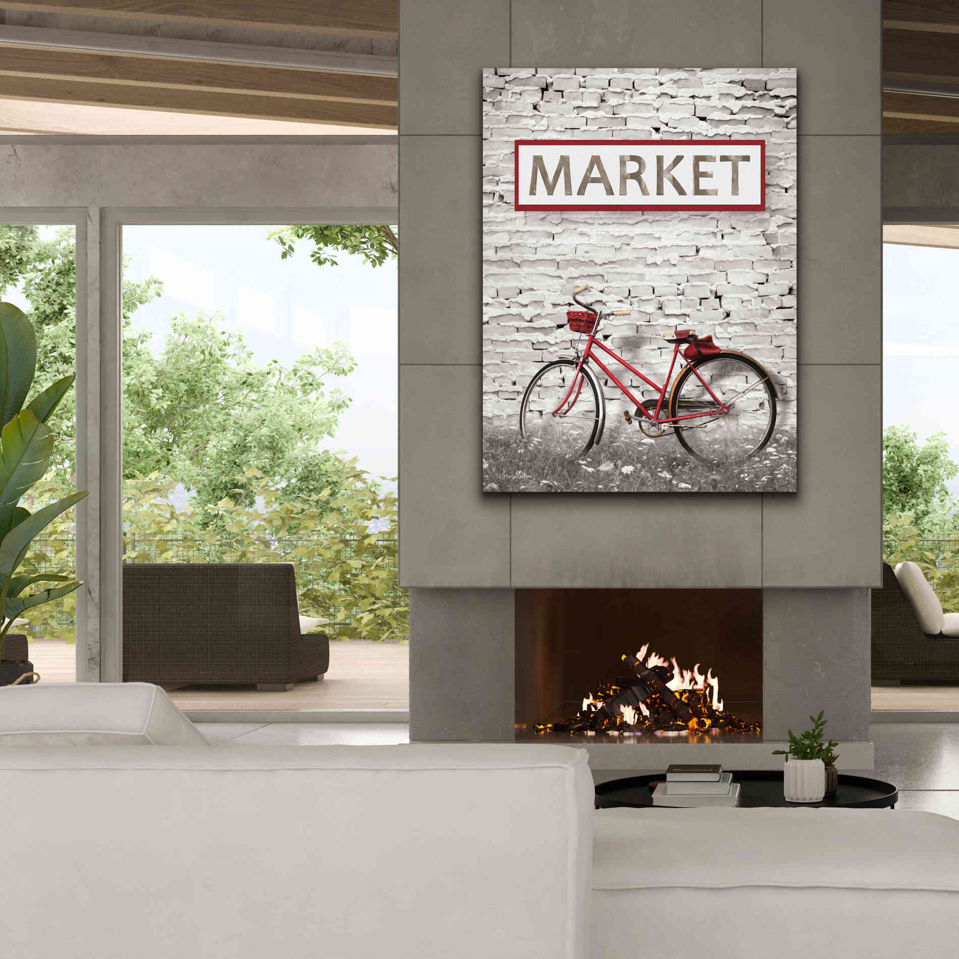 'At the Market' by Lori Deiter, Canvas Wall Art,40 x 54
