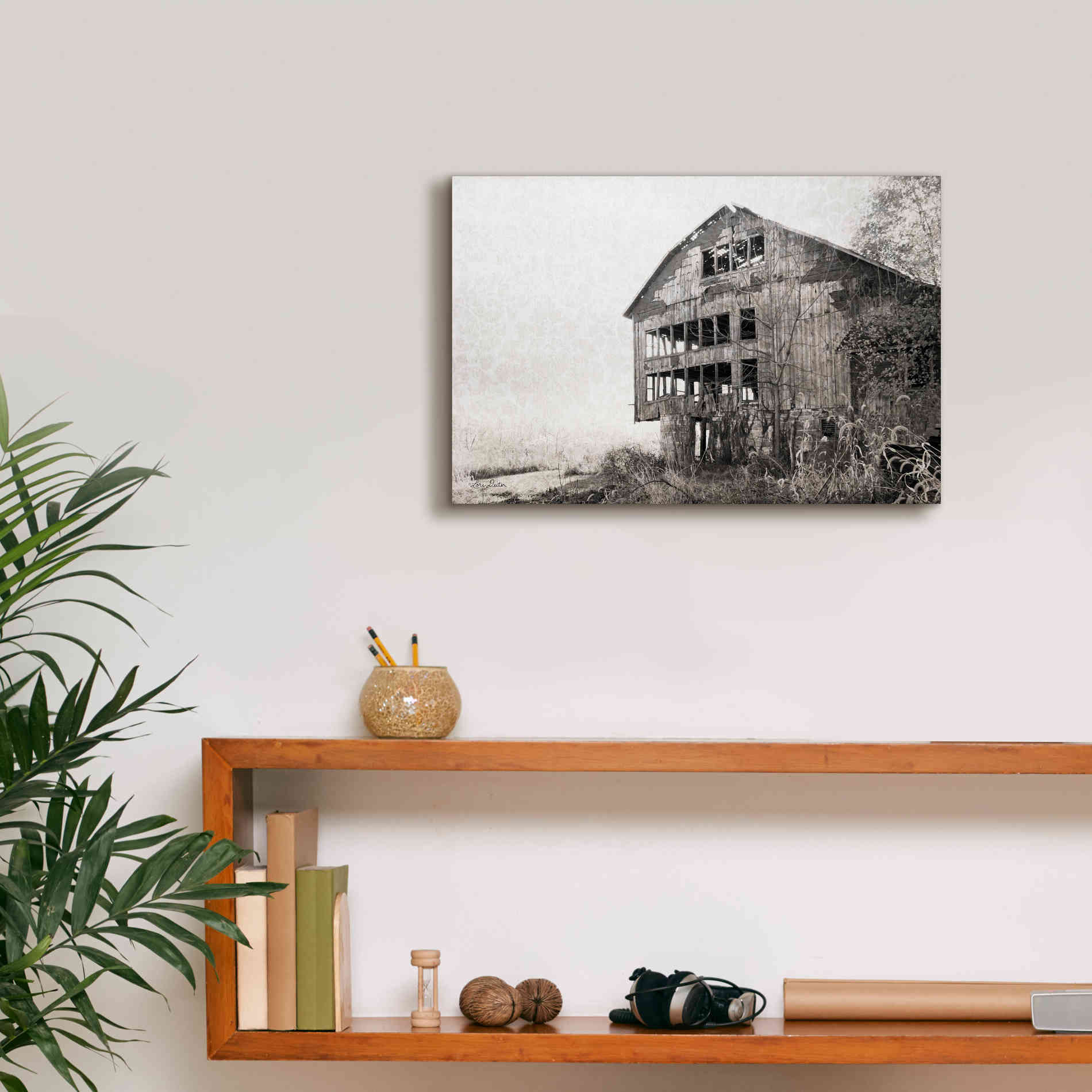 'Mahantongo Barn' by Lori Deiter, Canvas Wall Art,18 x 12