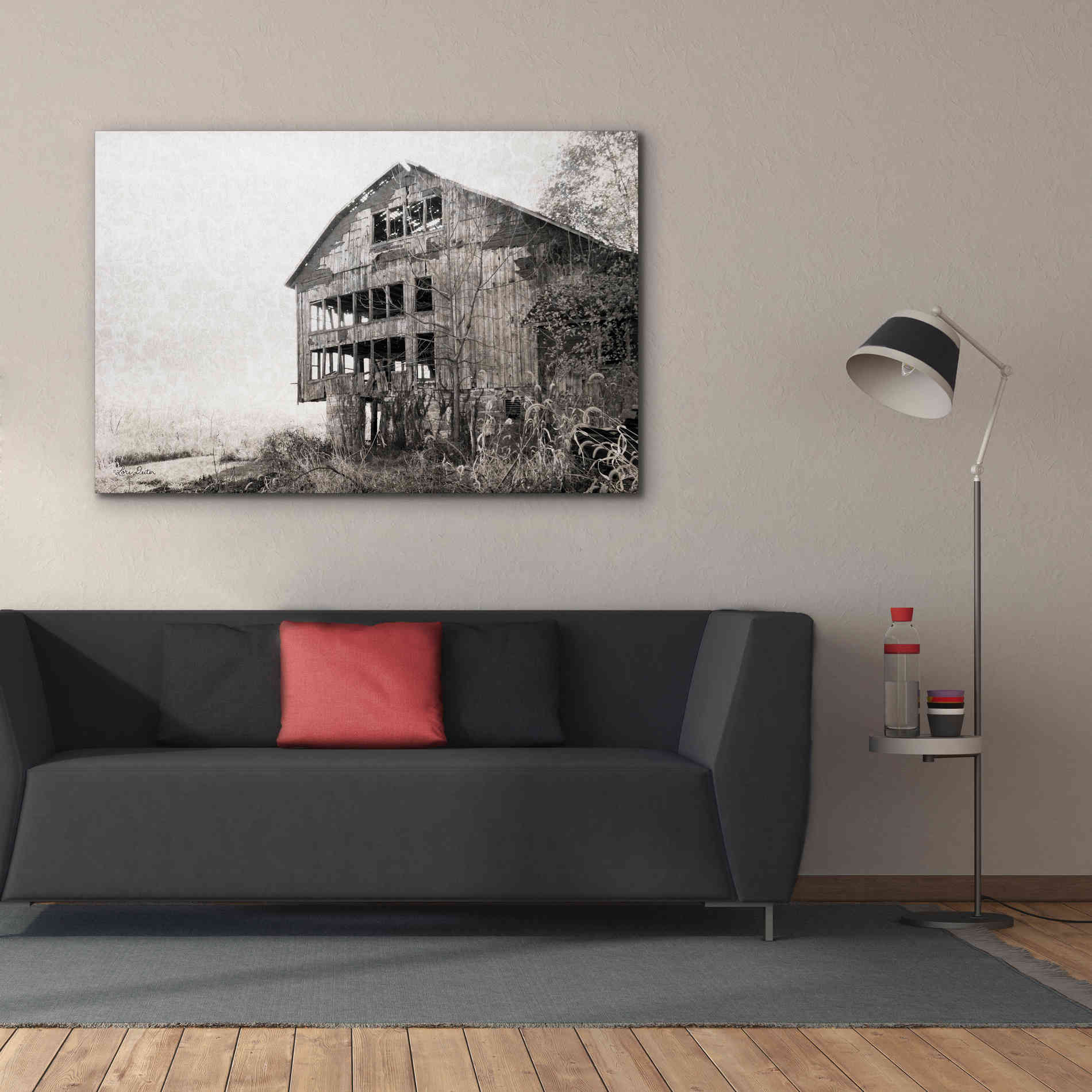 'Mahantongo Barn' by Lori Deiter, Canvas Wall Art,60 x 40
