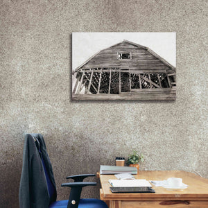 'Wyoming Barn' by Lori Deiter, Canvas Wall Art,40 x 26