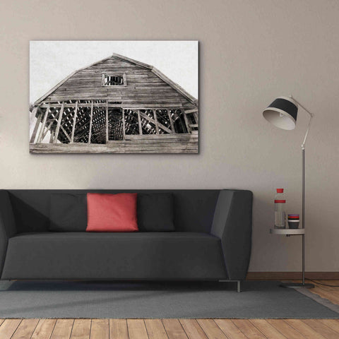 Image of 'Wyoming Barn' by Lori Deiter, Canvas Wall Art,60 x 40