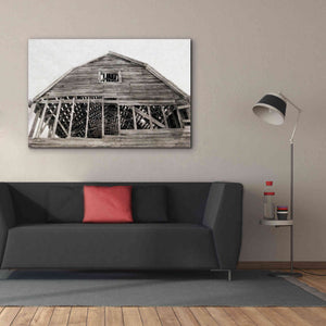 'Wyoming Barn' by Lori Deiter, Canvas Wall Art,60 x 40