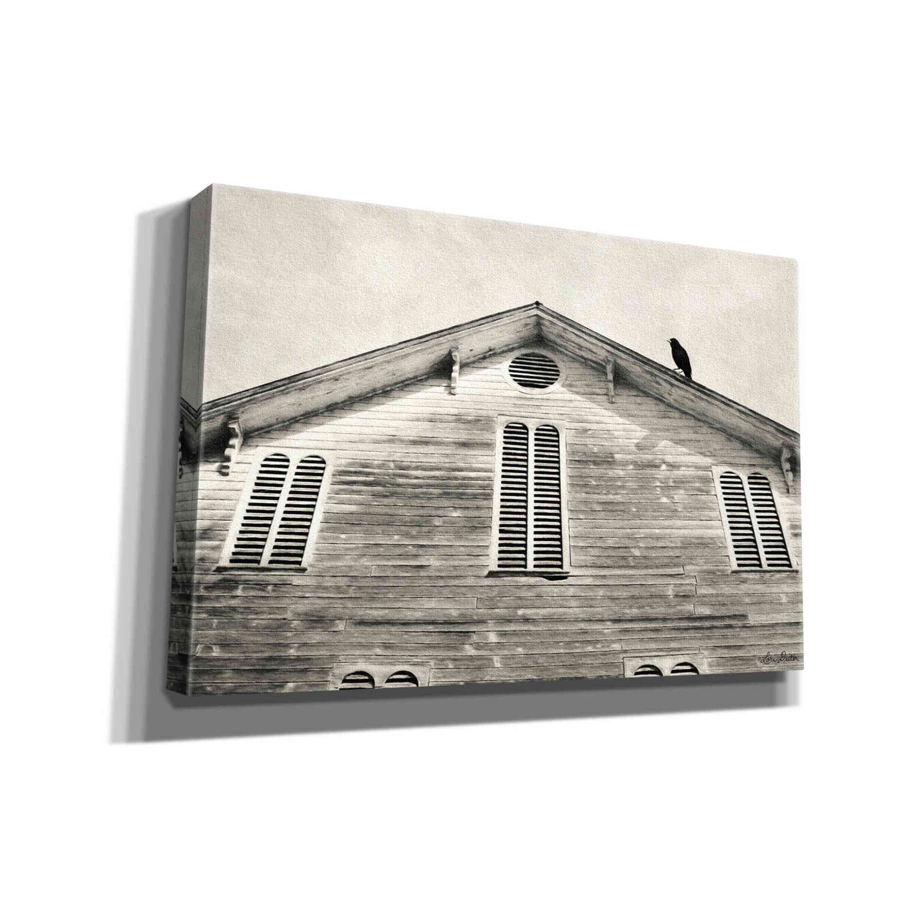 'Fort Halifax Crow' by Lori Deiter, Canvas Wall Art