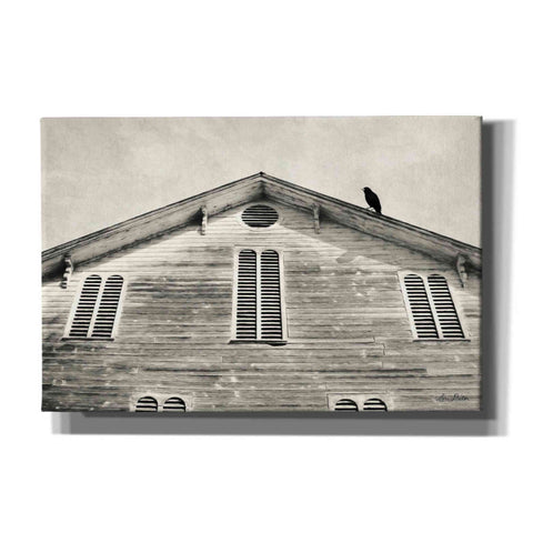 Image of 'Fort Halifax Crow' by Lori Deiter, Canvas Wall Art