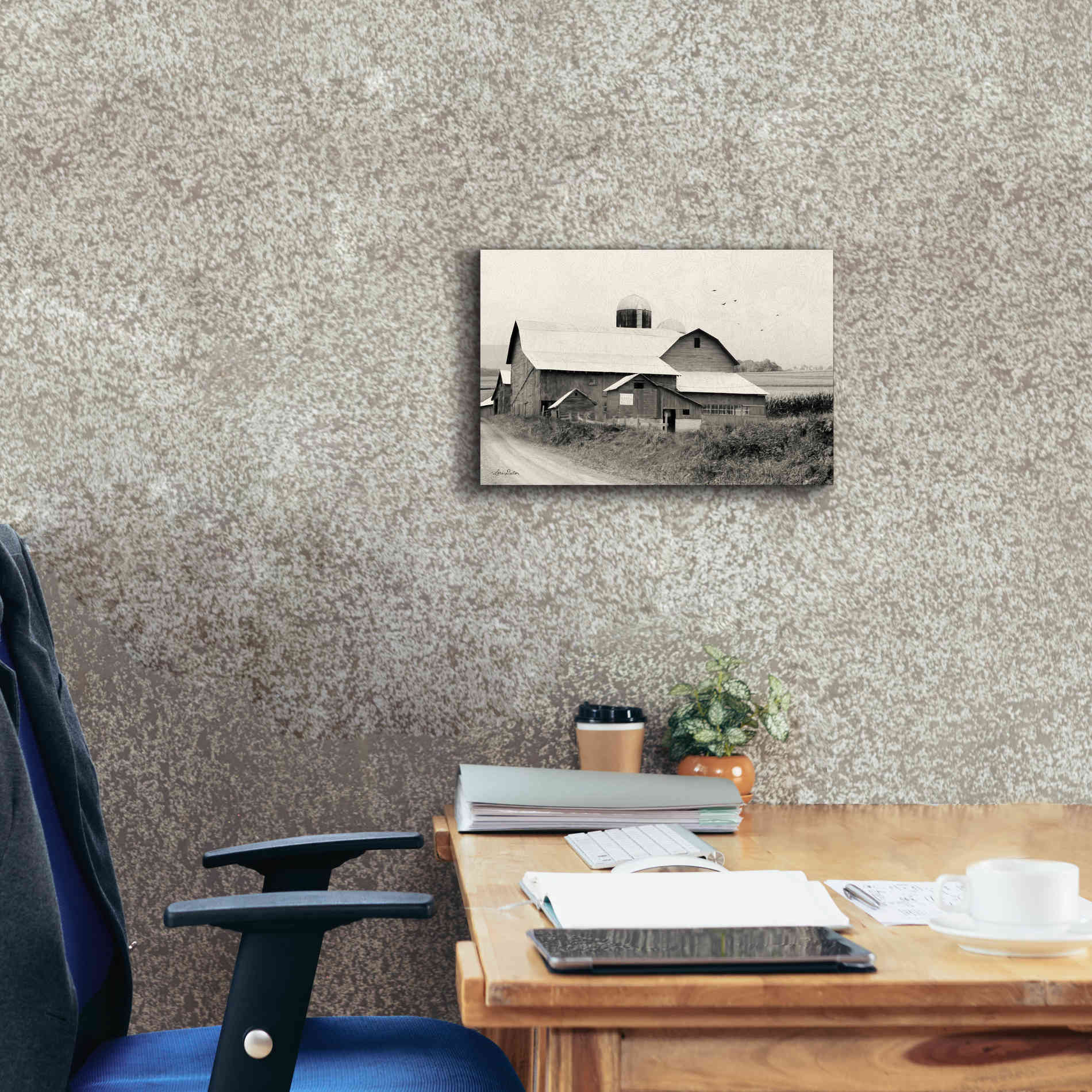 'Rural Charm' by Lori Deiter, Canvas Wall Art,18 x 12