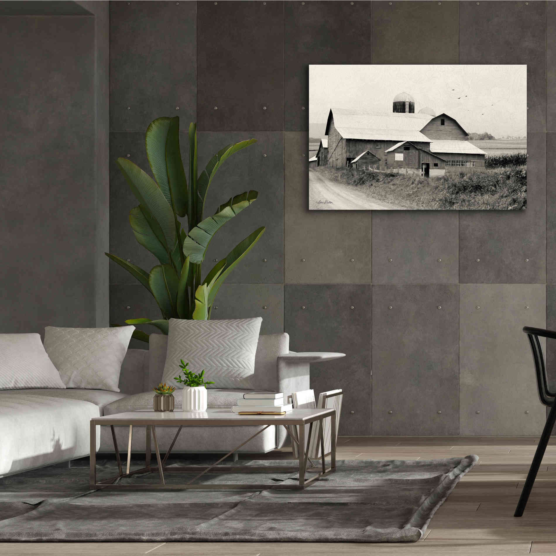 'Rural Charm' by Lori Deiter, Canvas Wall Art,60 x 40