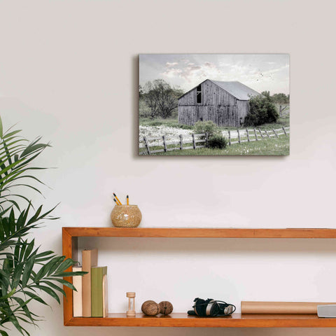 Image of 'Barnsville Barn' by Lori Deiter, Canvas Wall Art,18 x 12