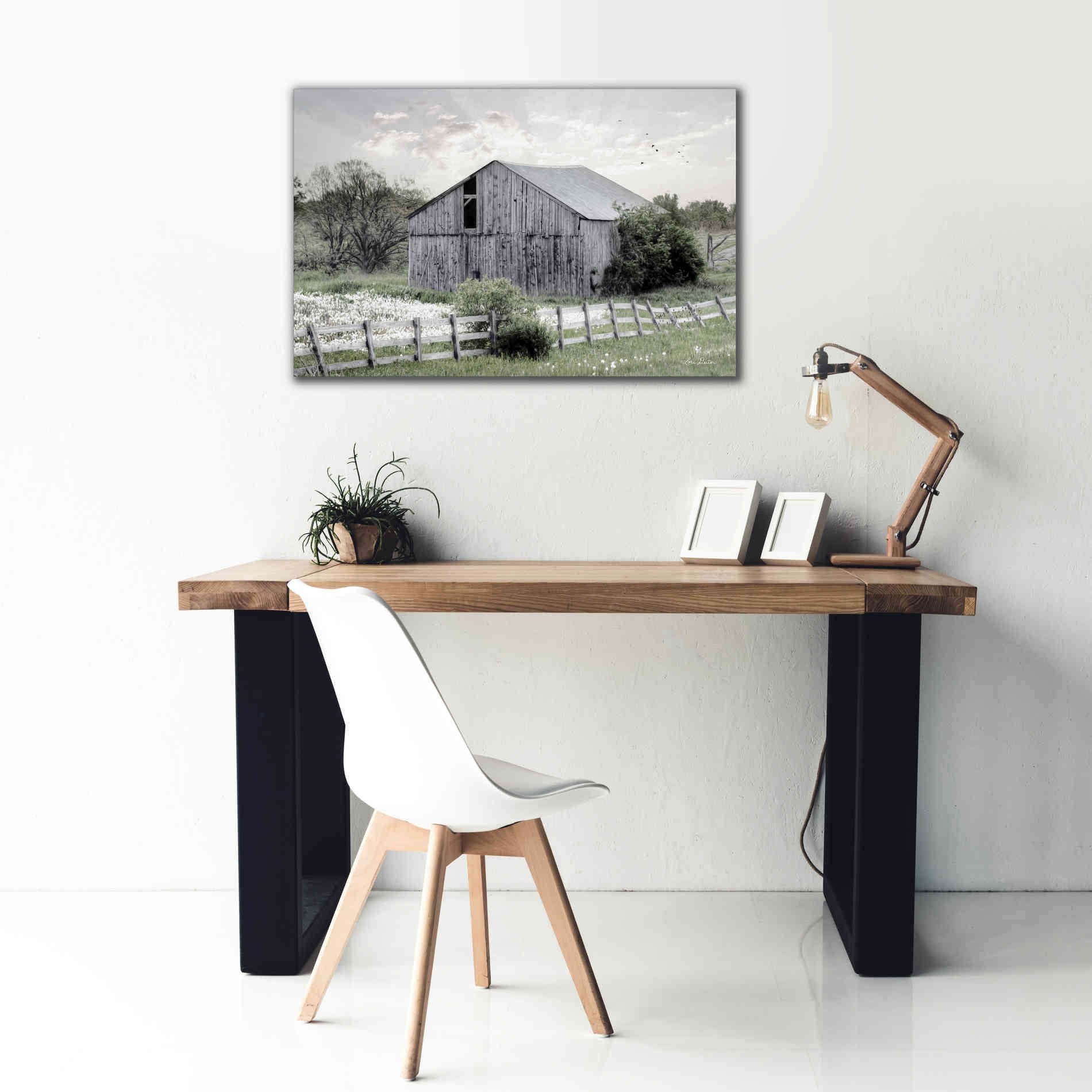 'Barnsville Barn' by Lori Deiter, Canvas Wall Art,40 x 26