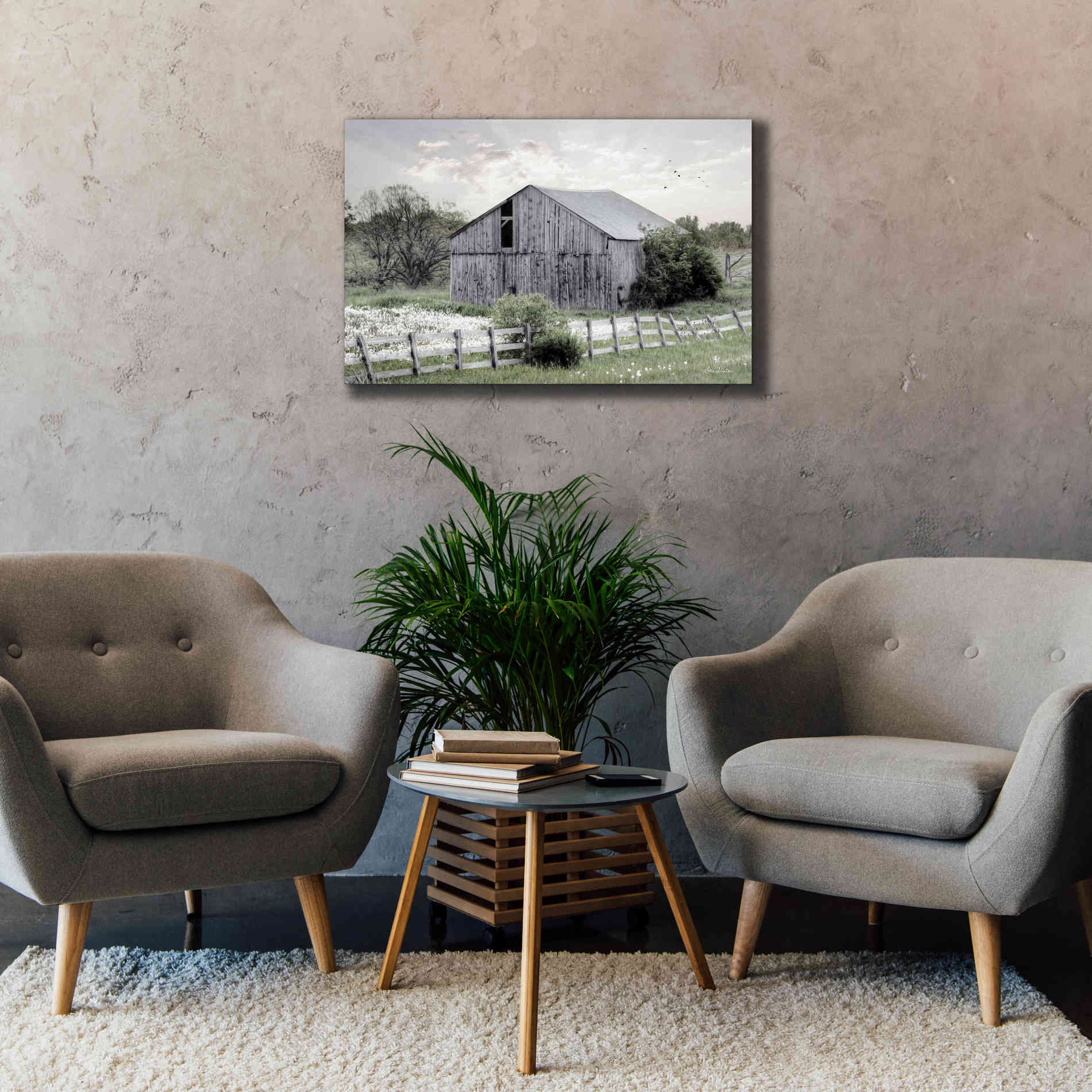 'Barnsville Barn' by Lori Deiter, Canvas Wall Art,40 x 26