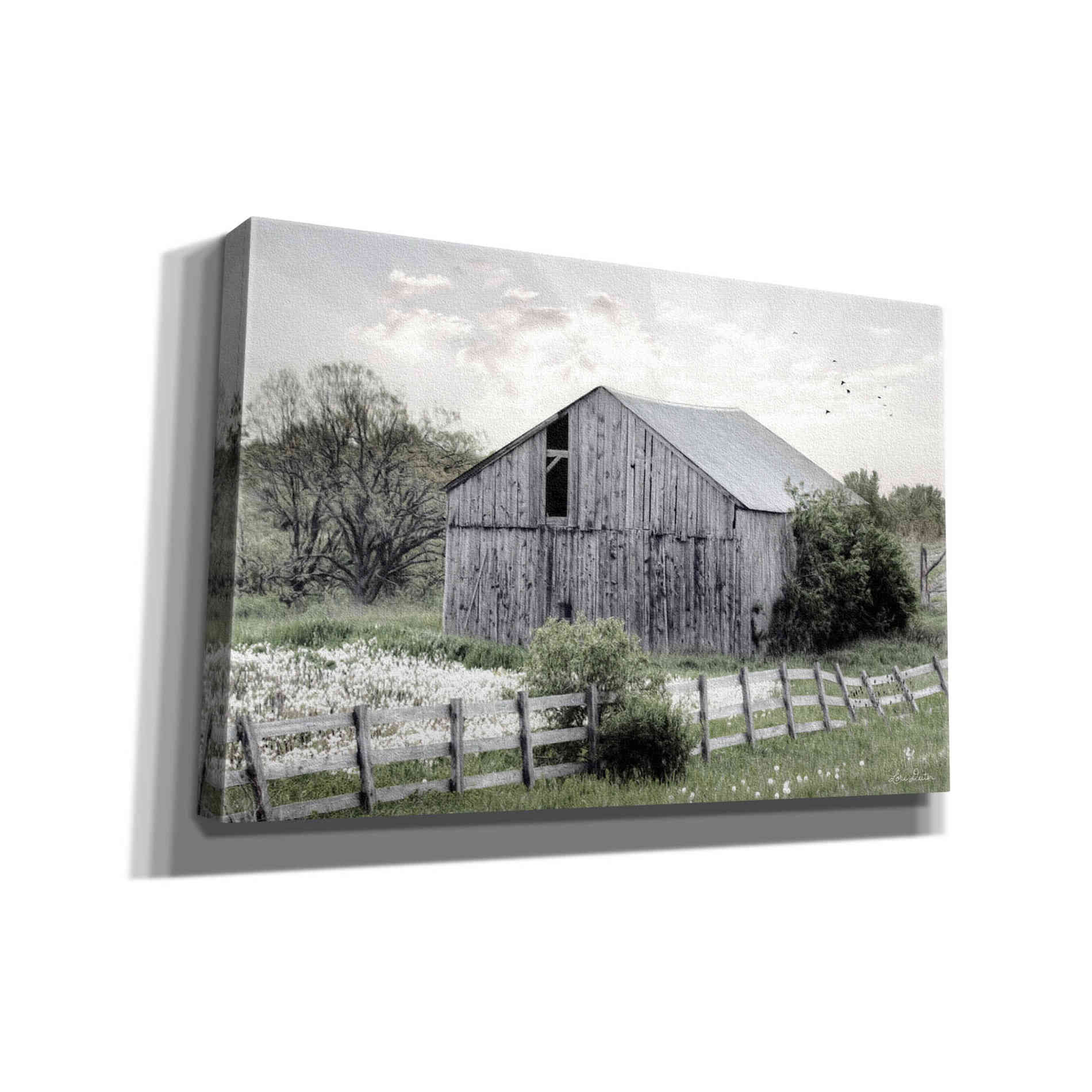 'Barnsville Barn' by Lori Deiter, Canvas Wall Art