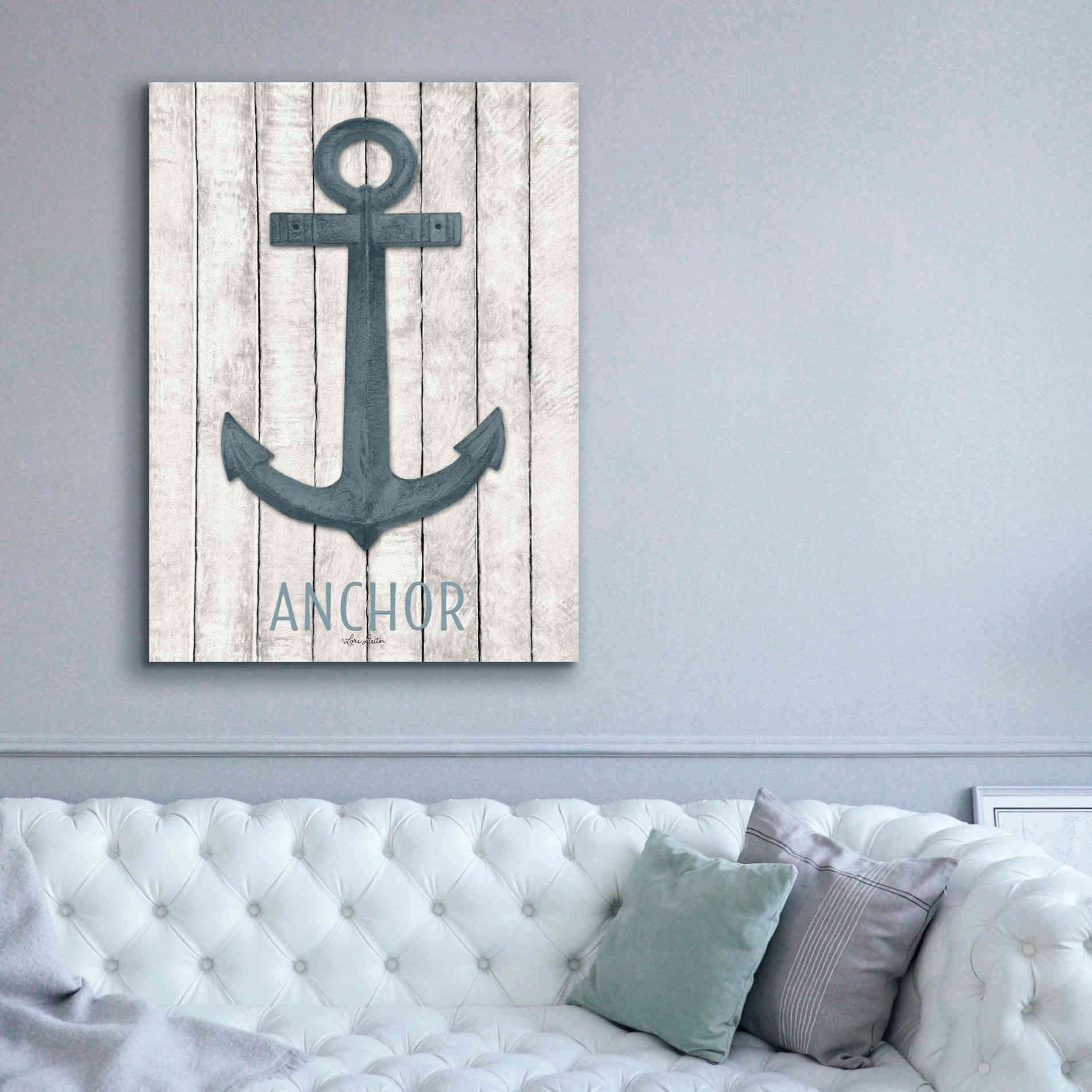 'Anchor' by Lori Deiter, Canvas Wall Art,40 x 54