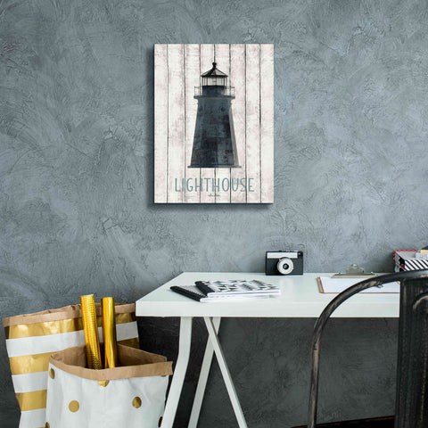 Image of 'Lighthouse' by Lori Deiter, Canvas Wall Art,12 x 16