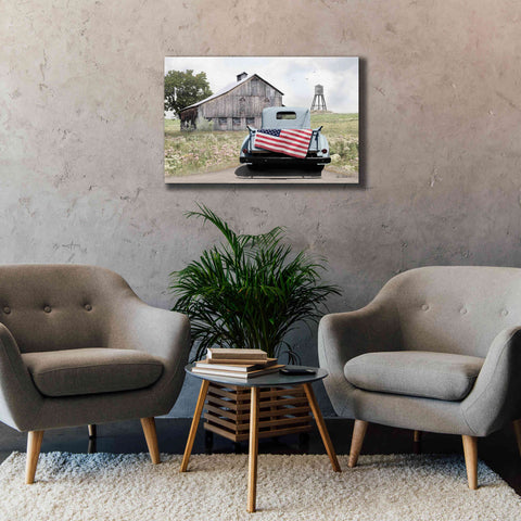 Image of 'American Tailgating' by Lori Deiter, Canvas Wall Art,40 x 26