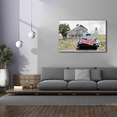 Image of 'American Tailgating' by Lori Deiter, Canvas Wall Art,60 x 40