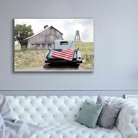 Image of 'American Tailgating' by Lori Deiter, Canvas Wall Art,60 x 40