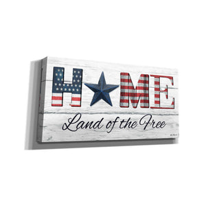 'Home - Land of the Free' by Lori Deiter, Canvas Wall Art