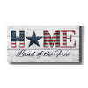 'Home - Land of the Free' by Lori Deiter, Canvas Wall Art