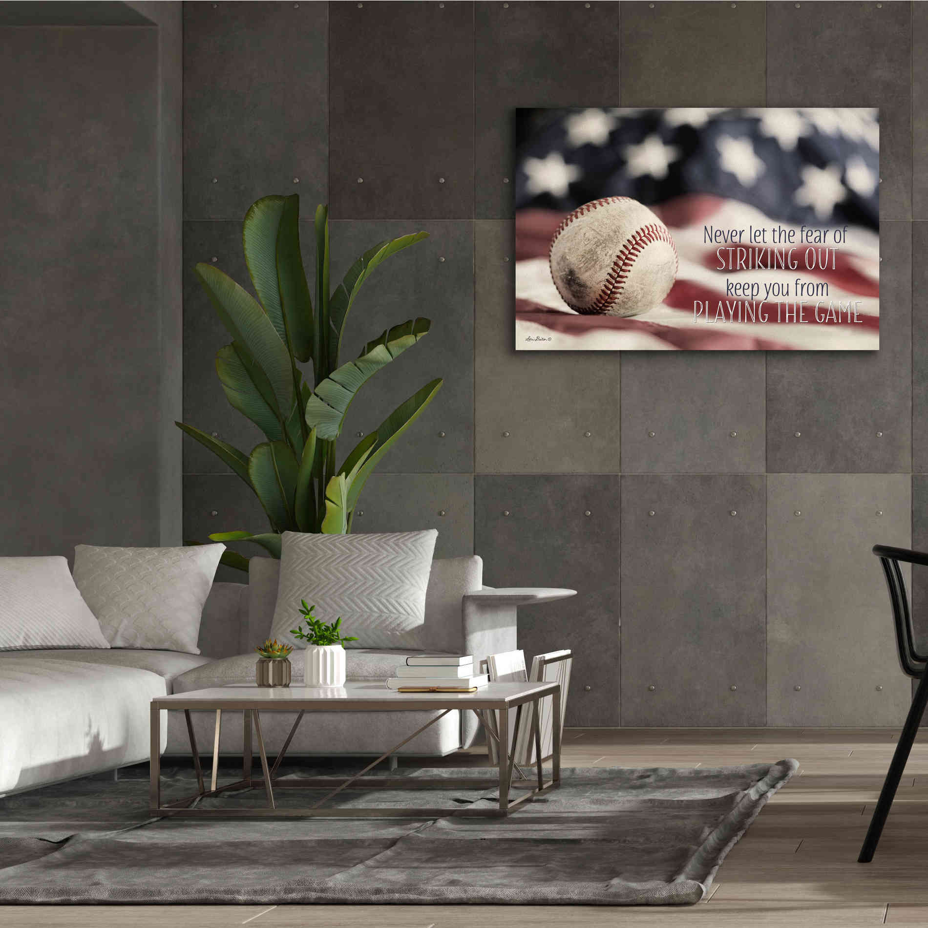 'Baseball - Playing the Game' by Lori Deiter, Canvas Wall Art,60 x 40