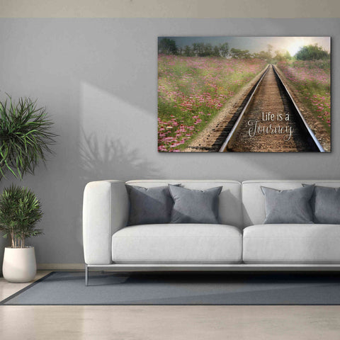 Image of 'Life is a Journey' by Lori Deiter, Canvas Wall Art,60 x 40
