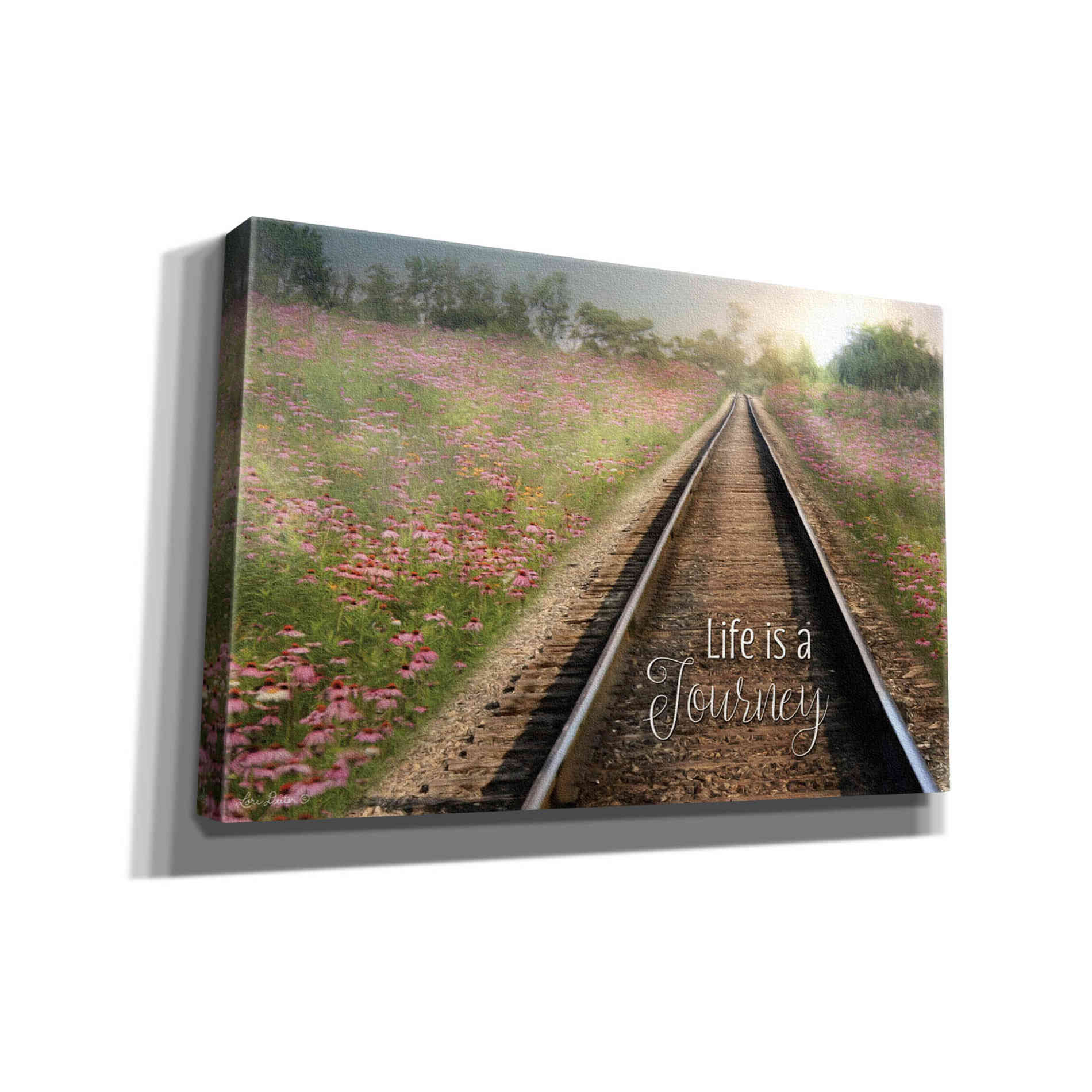 'Life is a Journey' by Lori Deiter, Canvas Wall Art