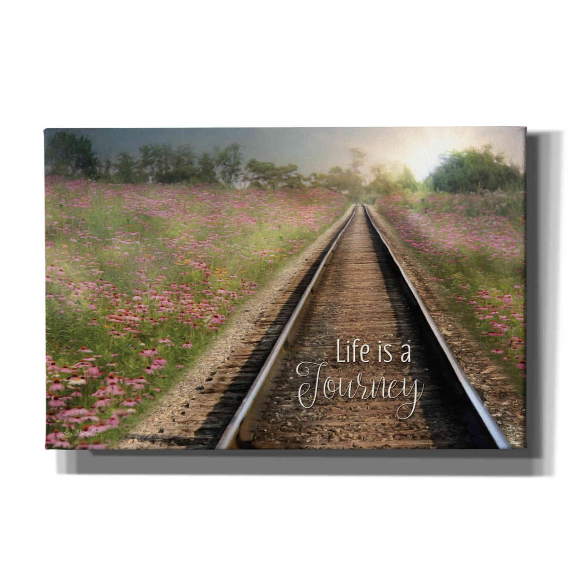 'Life is a Journey' by Lori Deiter, Canvas Wall Art