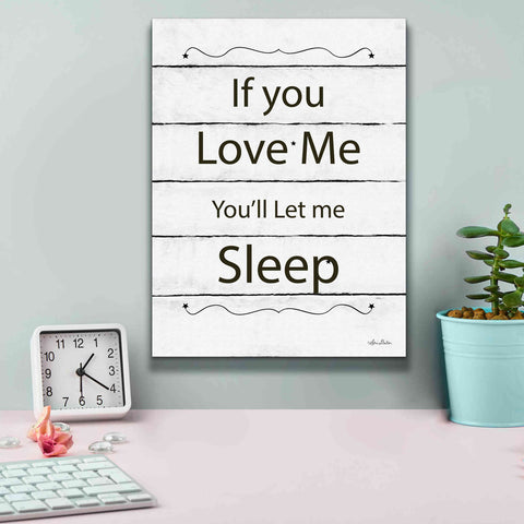 Image of 'Let Me Sleep' by Lori Deiter, Canvas Wall Art,12 x 16