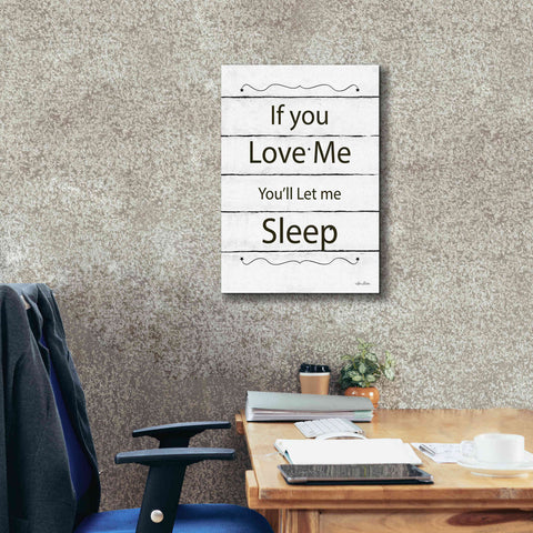 Image of 'Let Me Sleep' by Lori Deiter, Canvas Wall Art,18 x 26