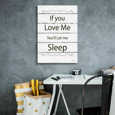 Image of 'Let Me Sleep' by Lori Deiter, Canvas Wall Art,18 x 26