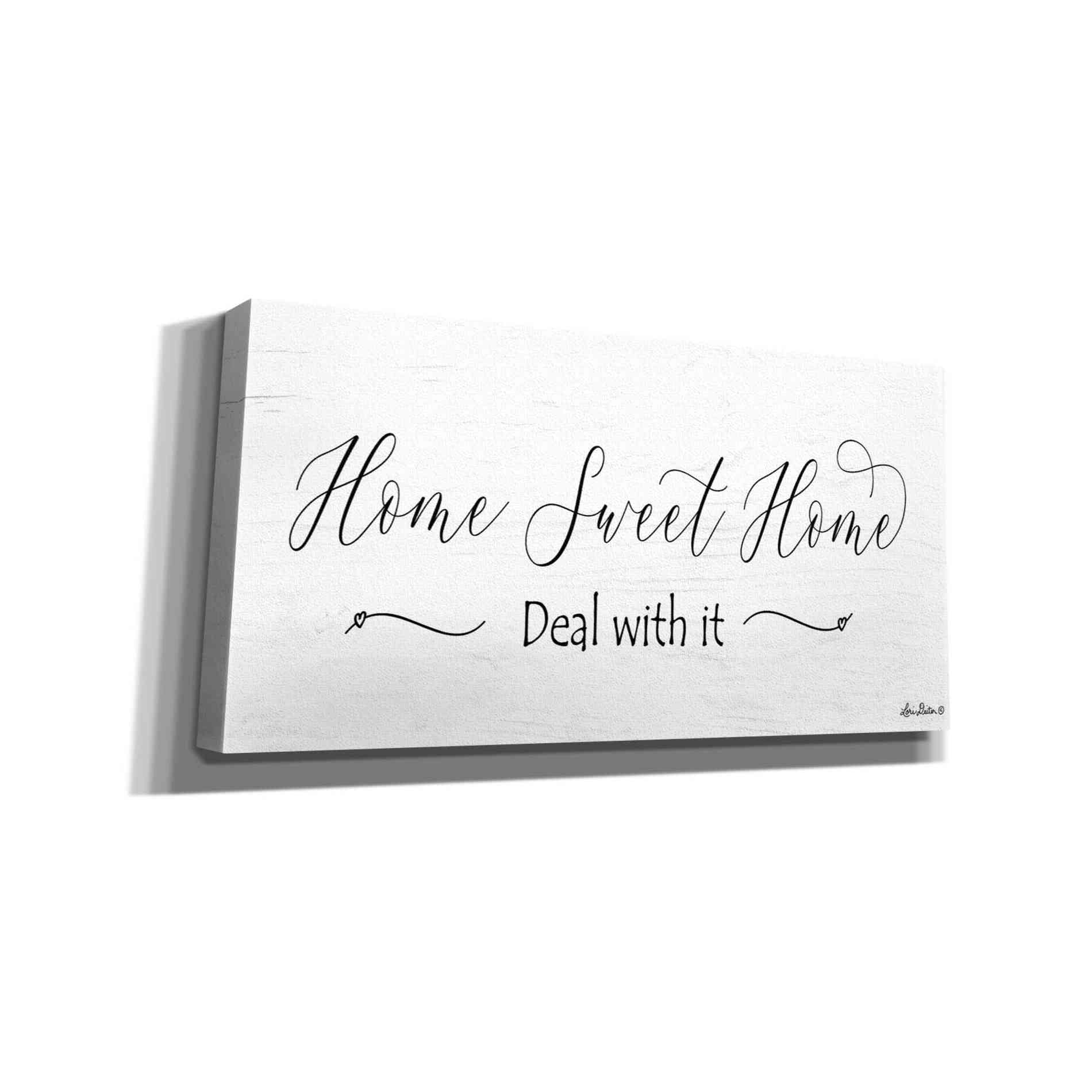 'Home Sweet Home' by Lori Deiter, Canvas Wall Art