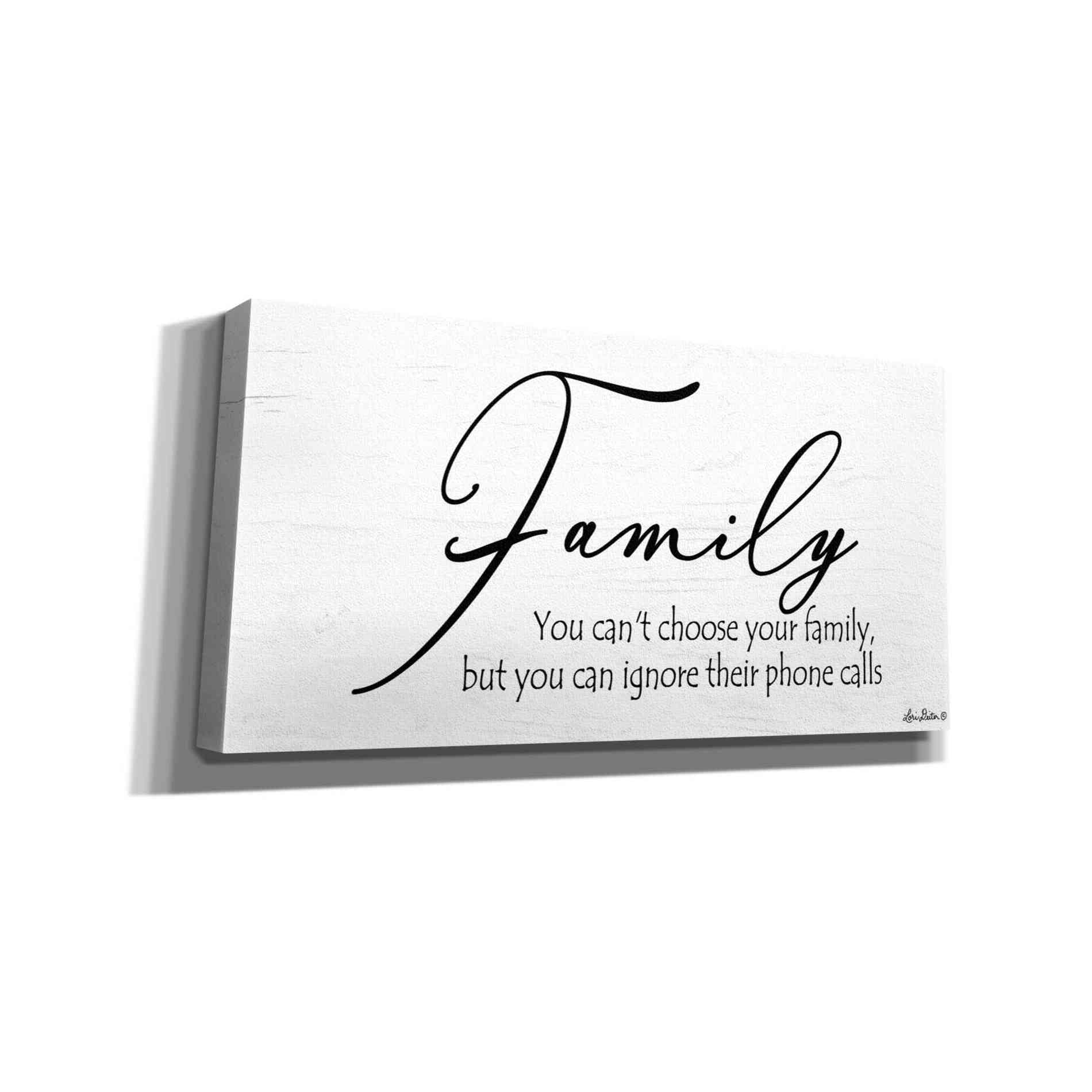 'Family Calls' by Lori Deiter, Canvas Wall Art