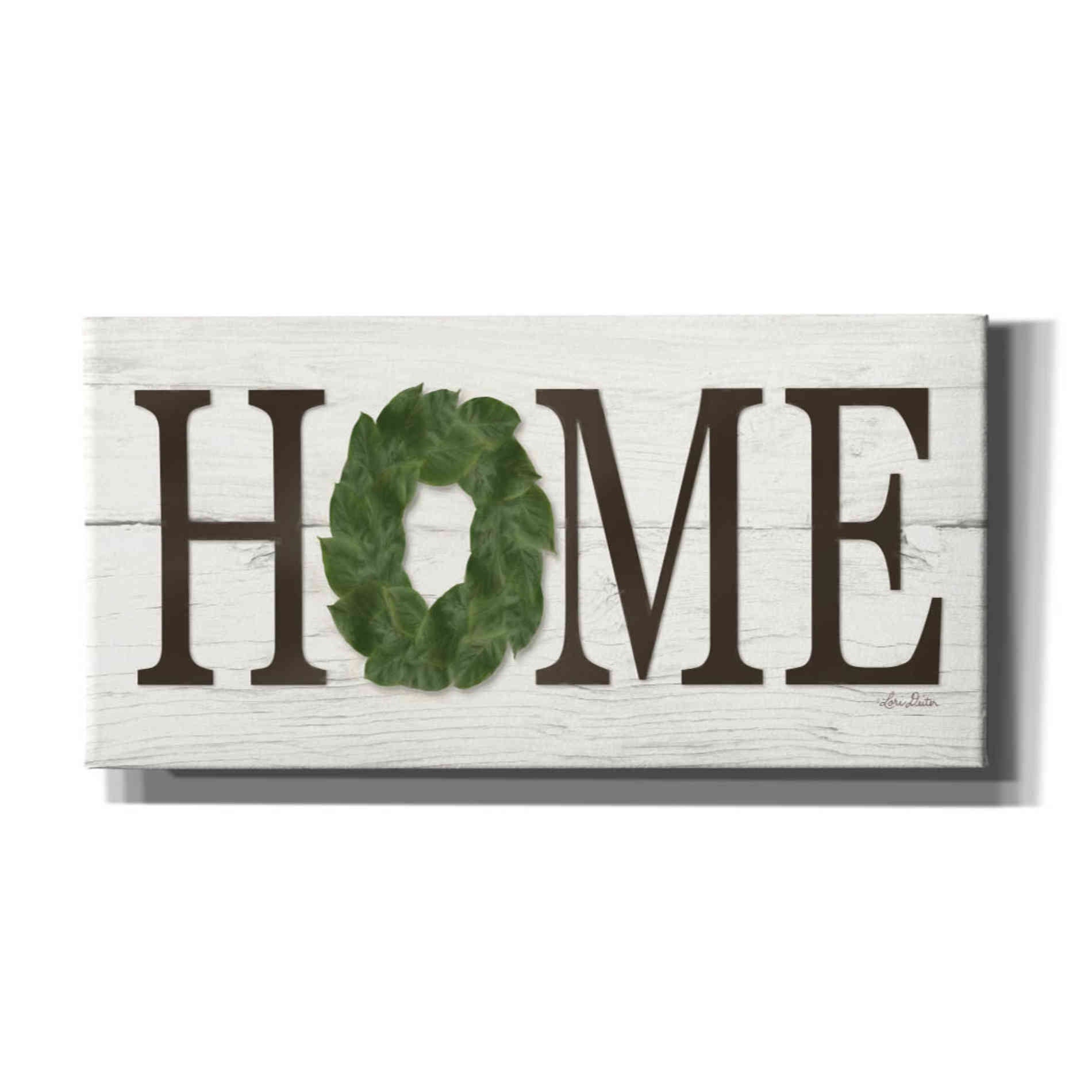 'Home' by Lori Deiter, Canvas Wall Art